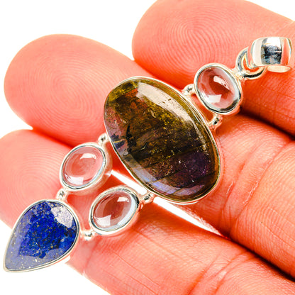 Labradorite Pendants handcrafted by Ana Silver Co - PD27758