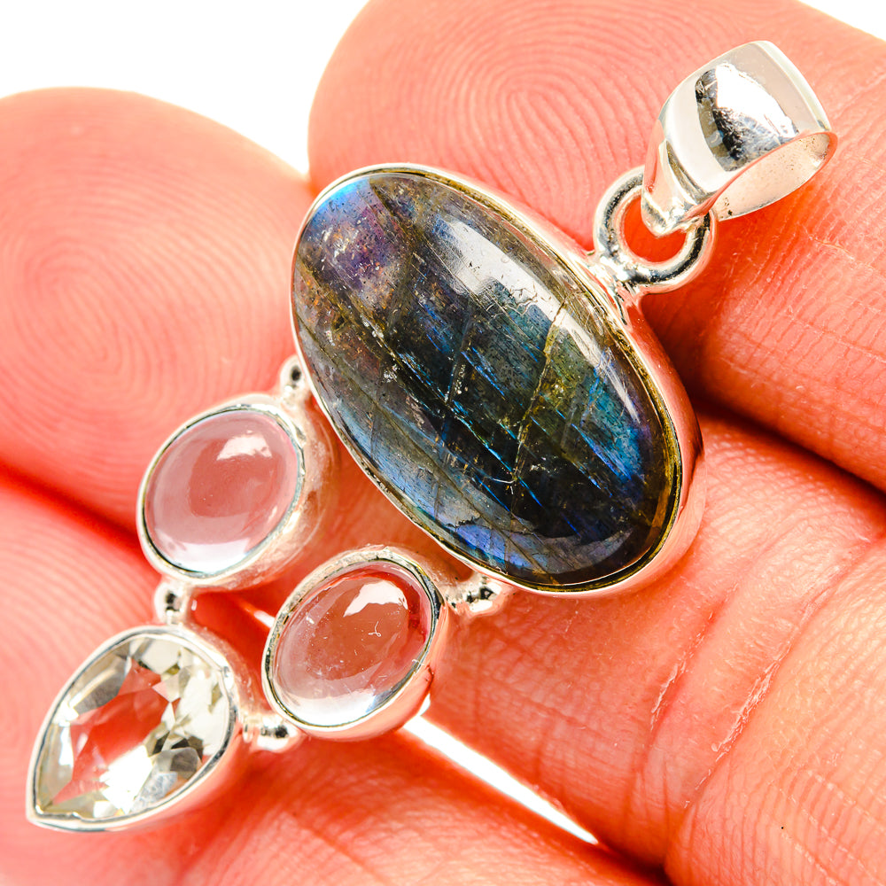 Labradorite Pendants handcrafted by Ana Silver Co - PD27761