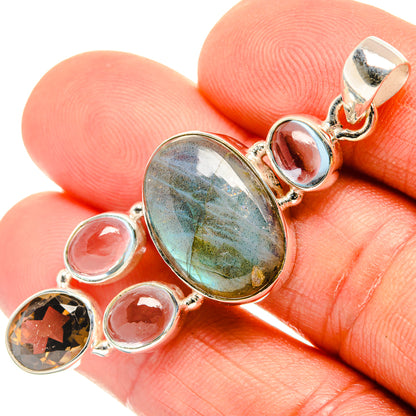 Labradorite Pendants handcrafted by Ana Silver Co - PD27763