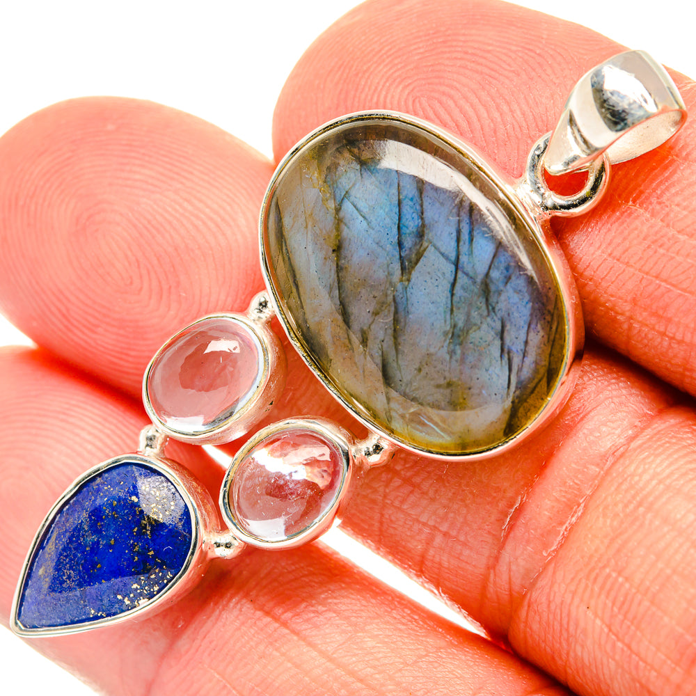 Labradorite Pendants handcrafted by Ana Silver Co - PD27764