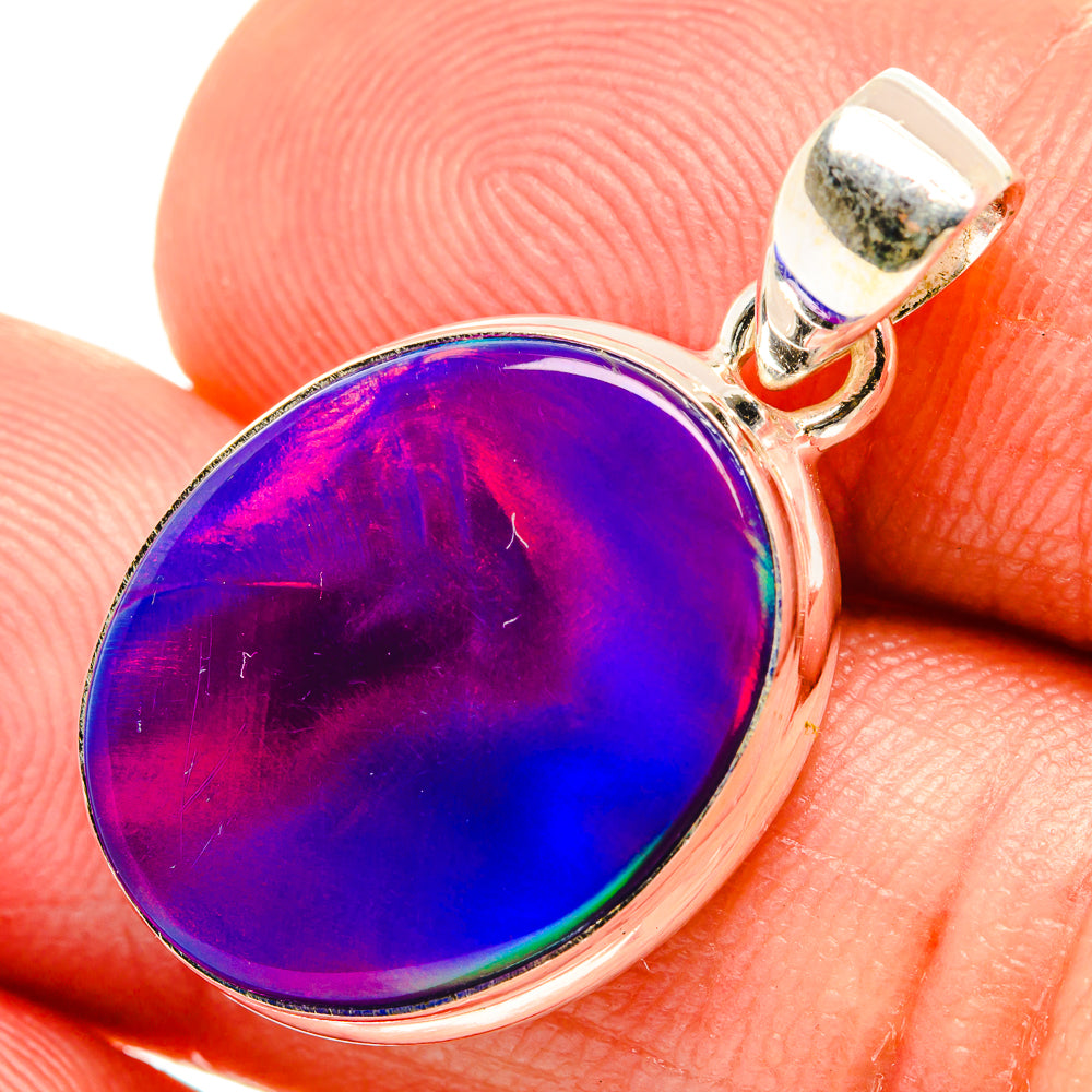 Aura Opal Pendants handcrafted by Ana Silver Co - PD27765