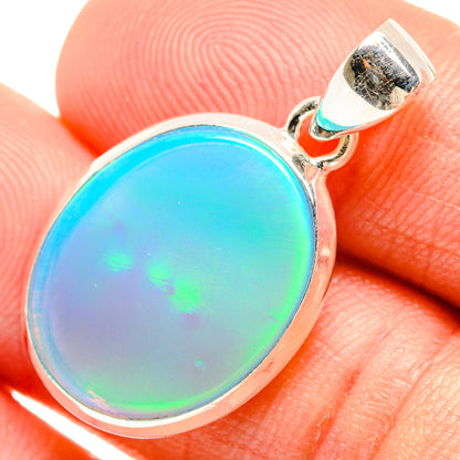 Aura Opal Pendants handcrafted by Ana Silver Co - PD27766