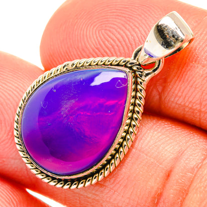 Aura Opal Pendants handcrafted by Ana Silver Co - PD27767