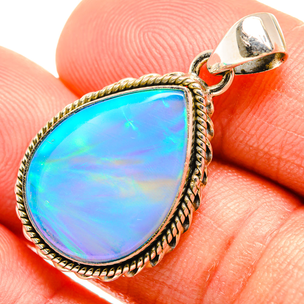 Aura Opal Pendants handcrafted by Ana Silver Co - PD27770