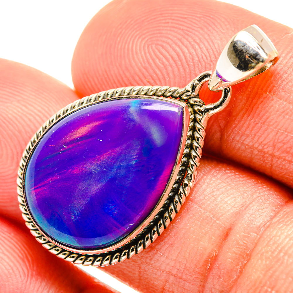 Aura Opal Pendants handcrafted by Ana Silver Co - PD27771