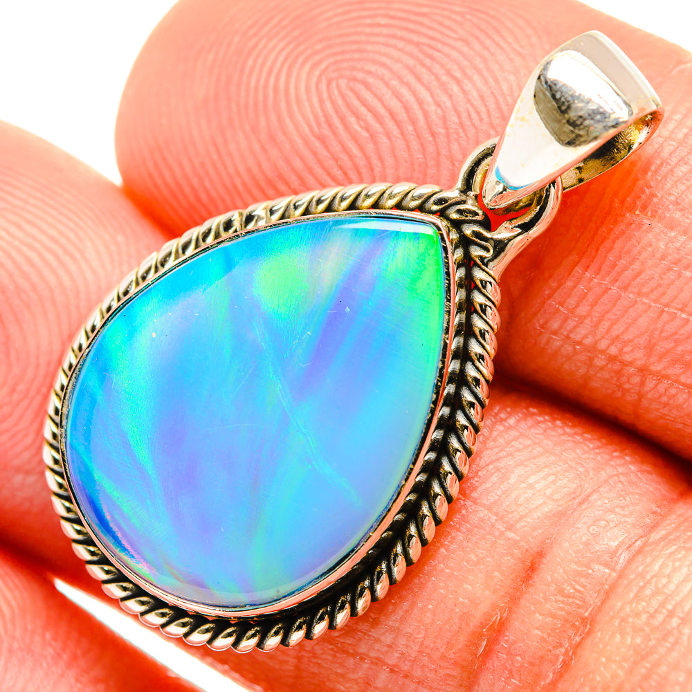 Aura Opal Pendants handcrafted by Ana Silver Co - PD27774