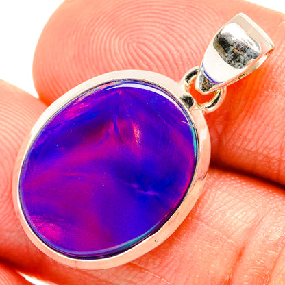 Aura Opal Pendants handcrafted by Ana Silver Co - PD27776