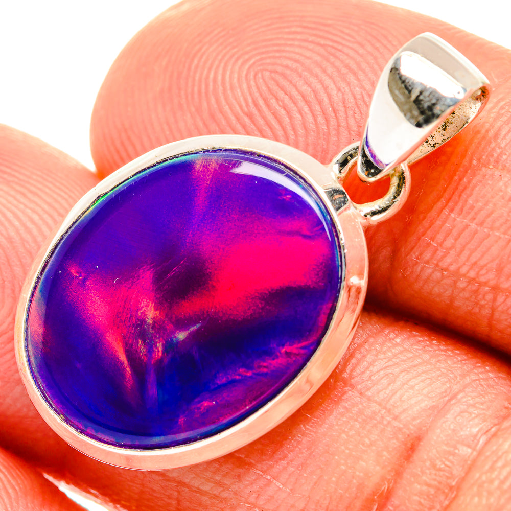 Aura Opal Pendants handcrafted by Ana Silver Co - PD27778