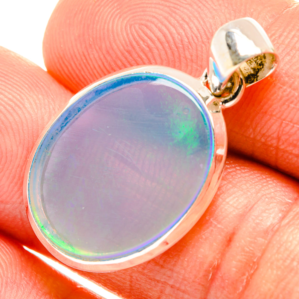 Aura Opal Pendants handcrafted by Ana Silver Co - PD27780