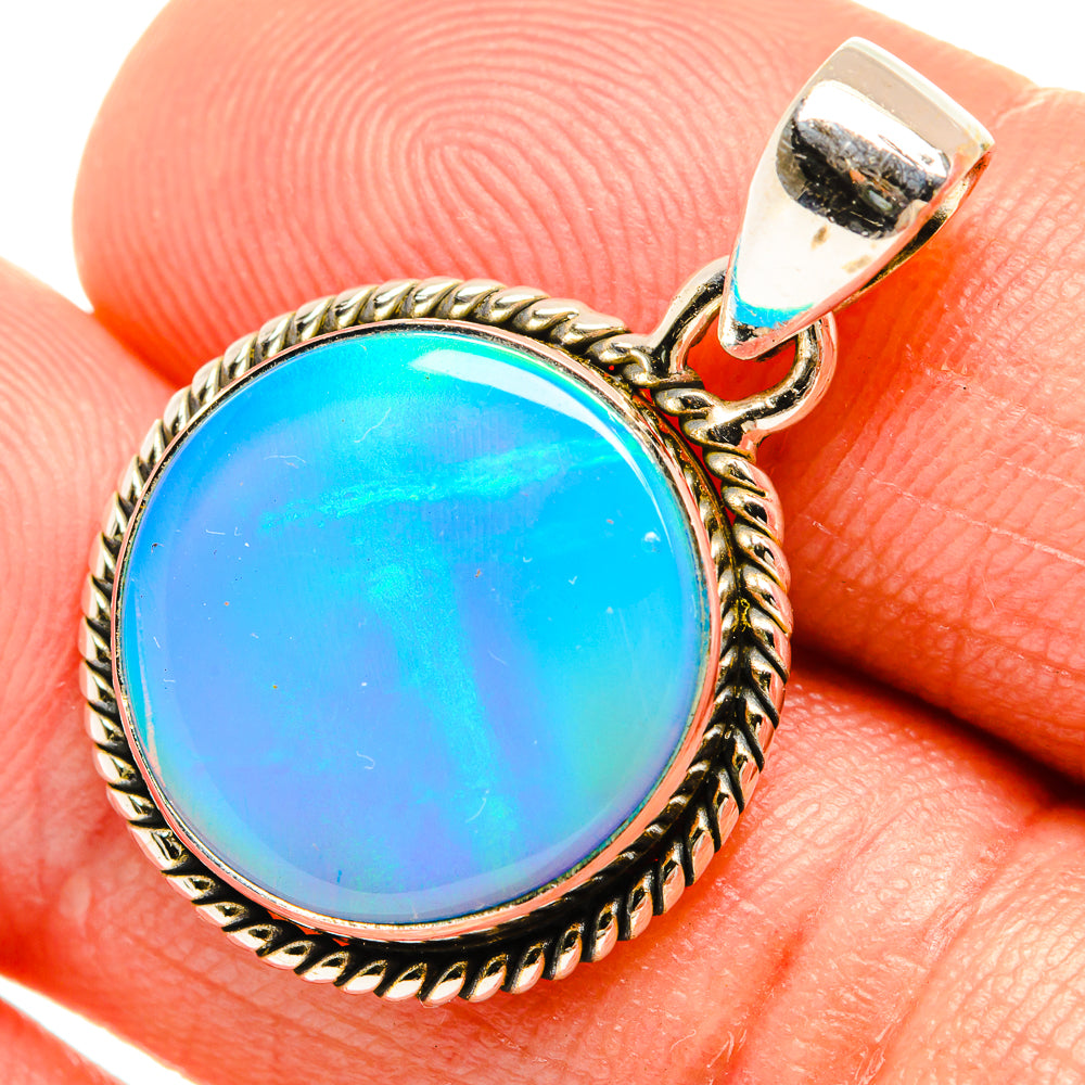 Aura Opal Pendants handcrafted by Ana Silver Co - PD27782