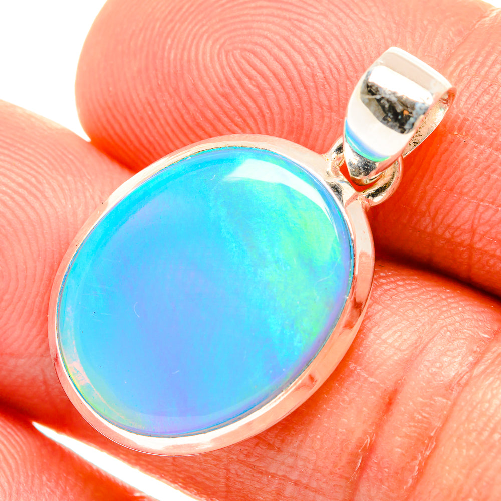 Aura Opal Pendants handcrafted by Ana Silver Co - PD27786