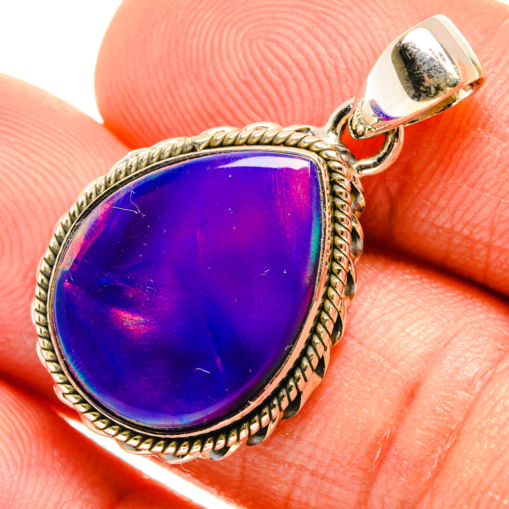 Aura Opal Pendants handcrafted by Ana Silver Co - PD27787