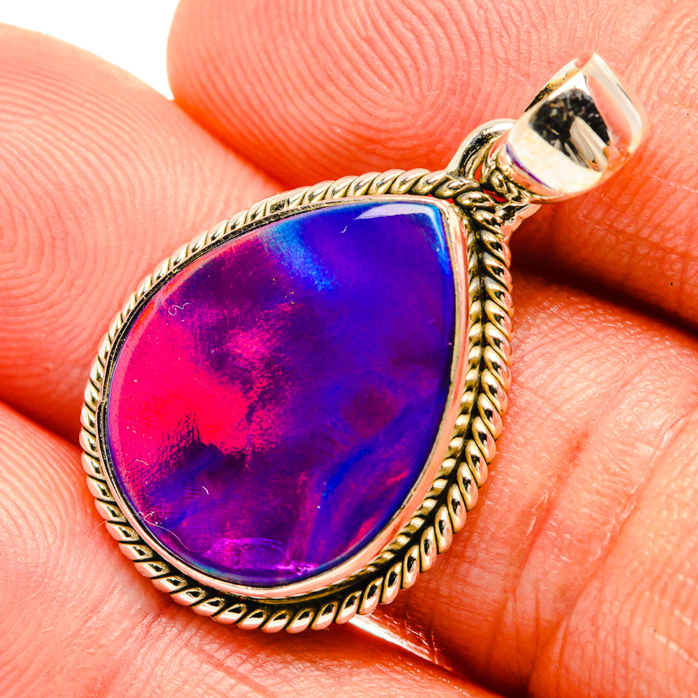 Aura Opal Pendants handcrafted by Ana Silver Co - PD27790