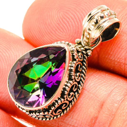 Mystic Topaz Pendants handcrafted by Ana Silver Co - PD27811