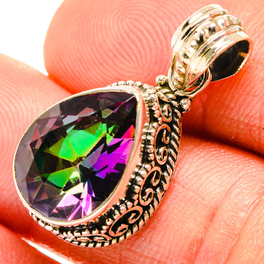 Mystic Topaz Pendants handcrafted by Ana Silver Co - PD27812