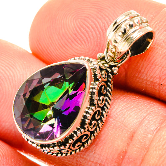 Mystic Topaz Pendants handcrafted by Ana Silver Co - PD27817