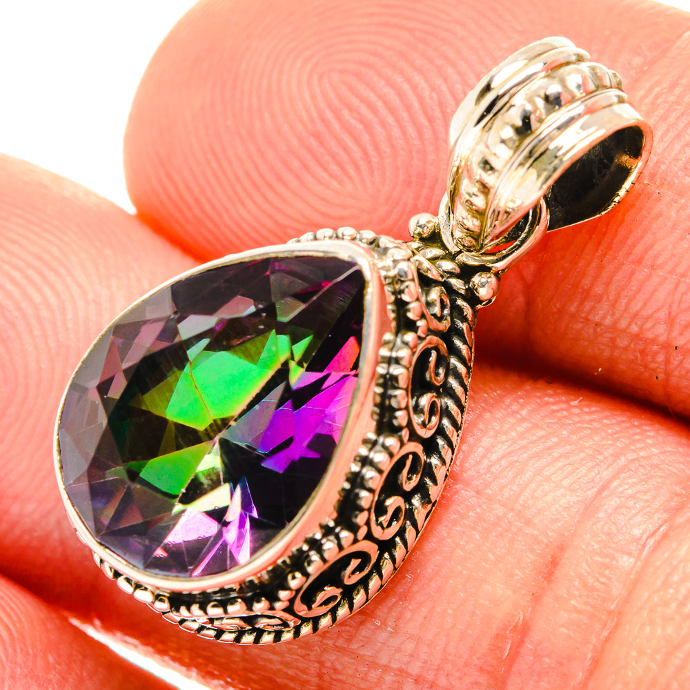 Mystic Topaz Pendants handcrafted by Ana Silver Co - PD27818