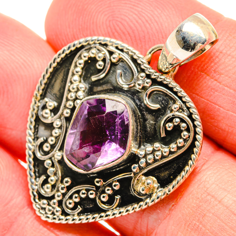 Amethyst Pendants handcrafted by Ana Silver Co - PD27835