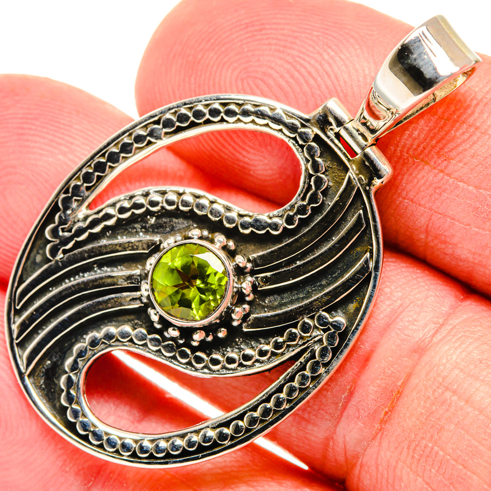 Peridot Pendants handcrafted by Ana Silver Co - PD27836