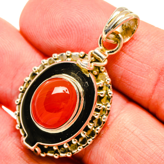 Carnelian Pendants handcrafted by Ana Silver Co - PD27861