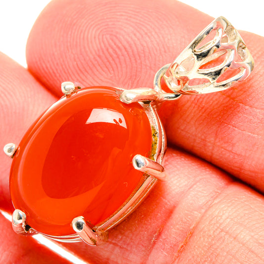 Carnelian Pendants handcrafted by Ana Silver Co - PD27865