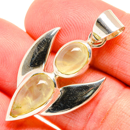 Prehnite Pendants handcrafted by Ana Silver Co - PD27866