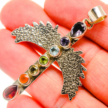 Multi-Stone Chakra Pendants handcrafted by Ana Silver Co - PD27873