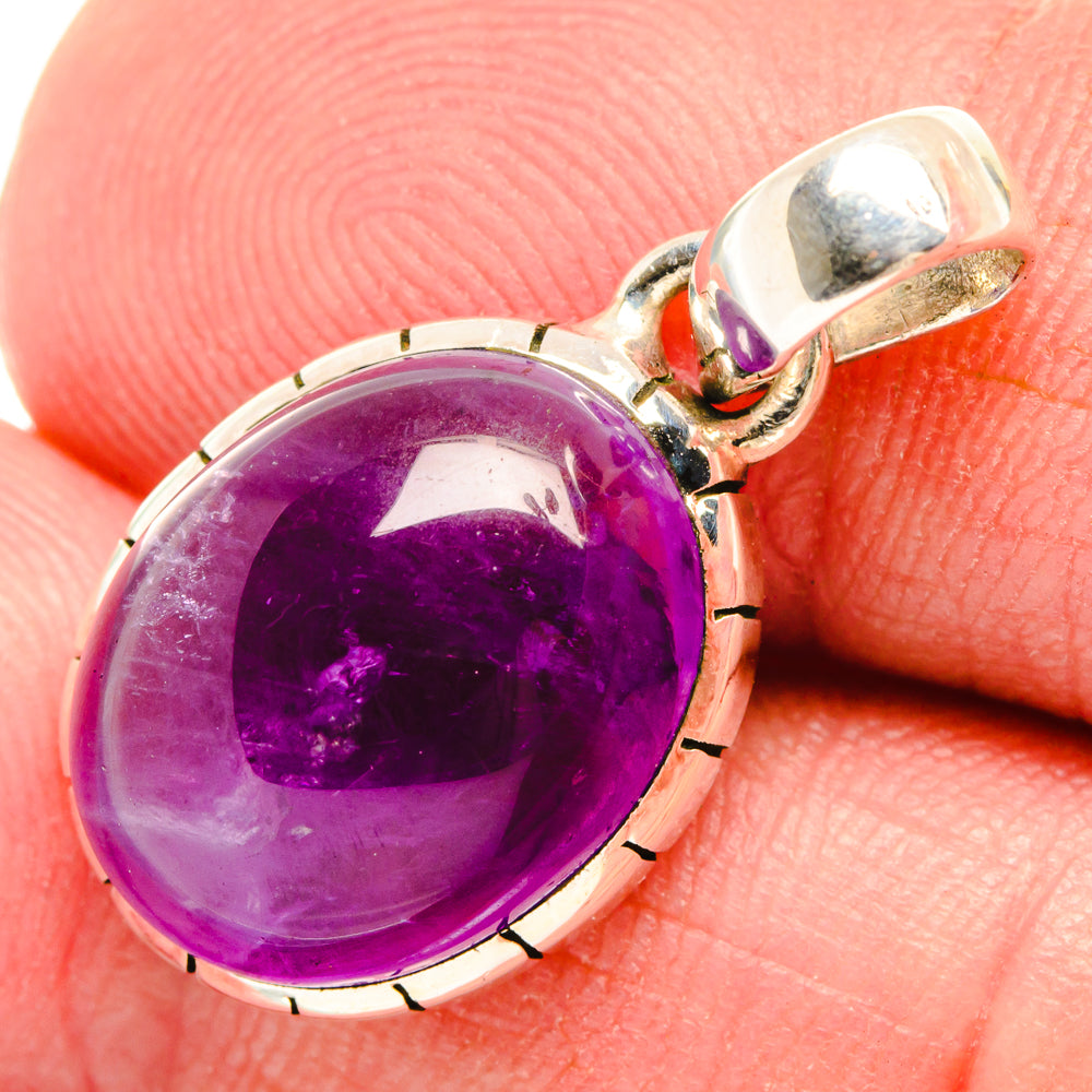 Amethyst Pendants handcrafted by Ana Silver Co - PD27877