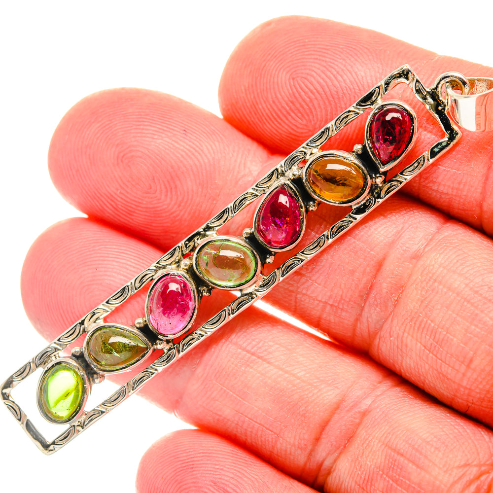 Tourmaline Pendants handcrafted by Ana Silver Co - PD27901