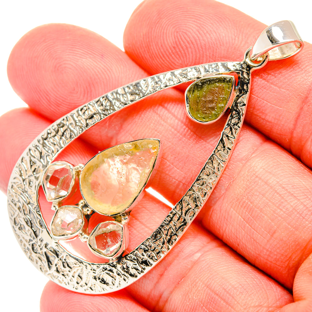 Citrine Pendants handcrafted by Ana Silver Co - PD27910
