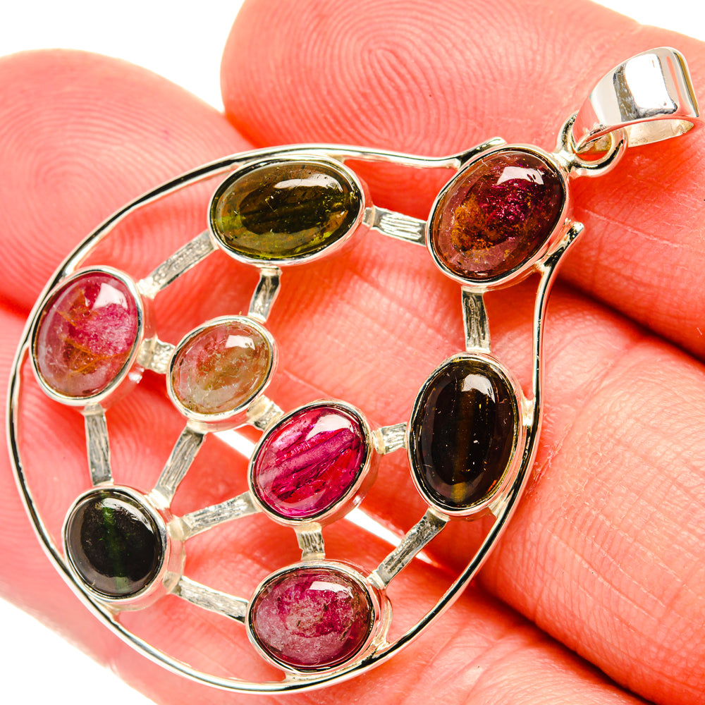 Tourmaline Pendants handcrafted by Ana Silver Co - PD27914