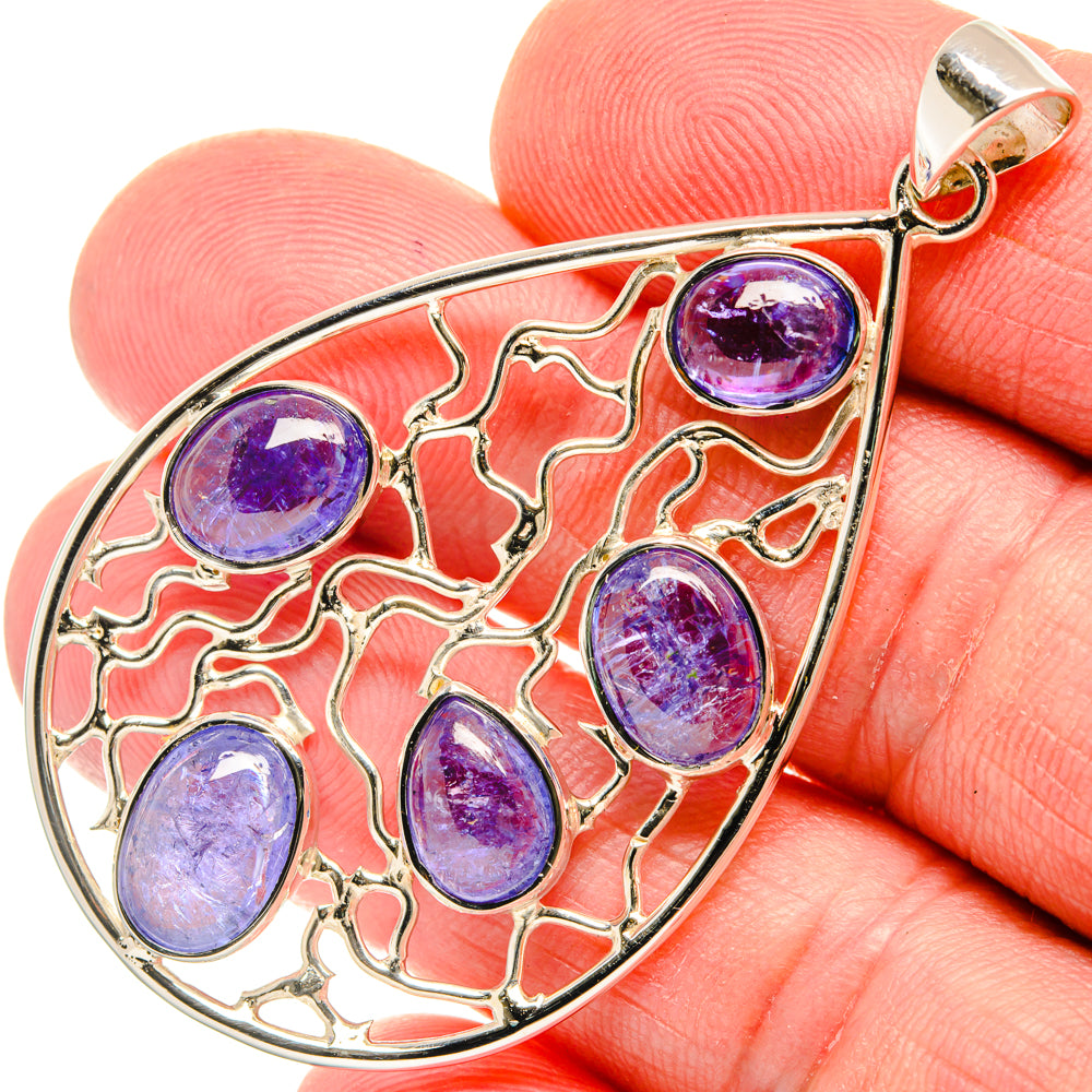 Tanzanite Pendants handcrafted by Ana Silver Co - PD27922