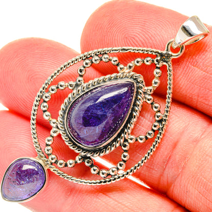 Tanzanite Pendants handcrafted by Ana Silver Co - PD27928
