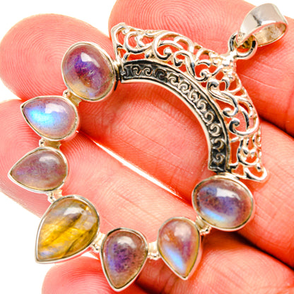 Labradorite Pendants handcrafted by Ana Silver Co - PD27935