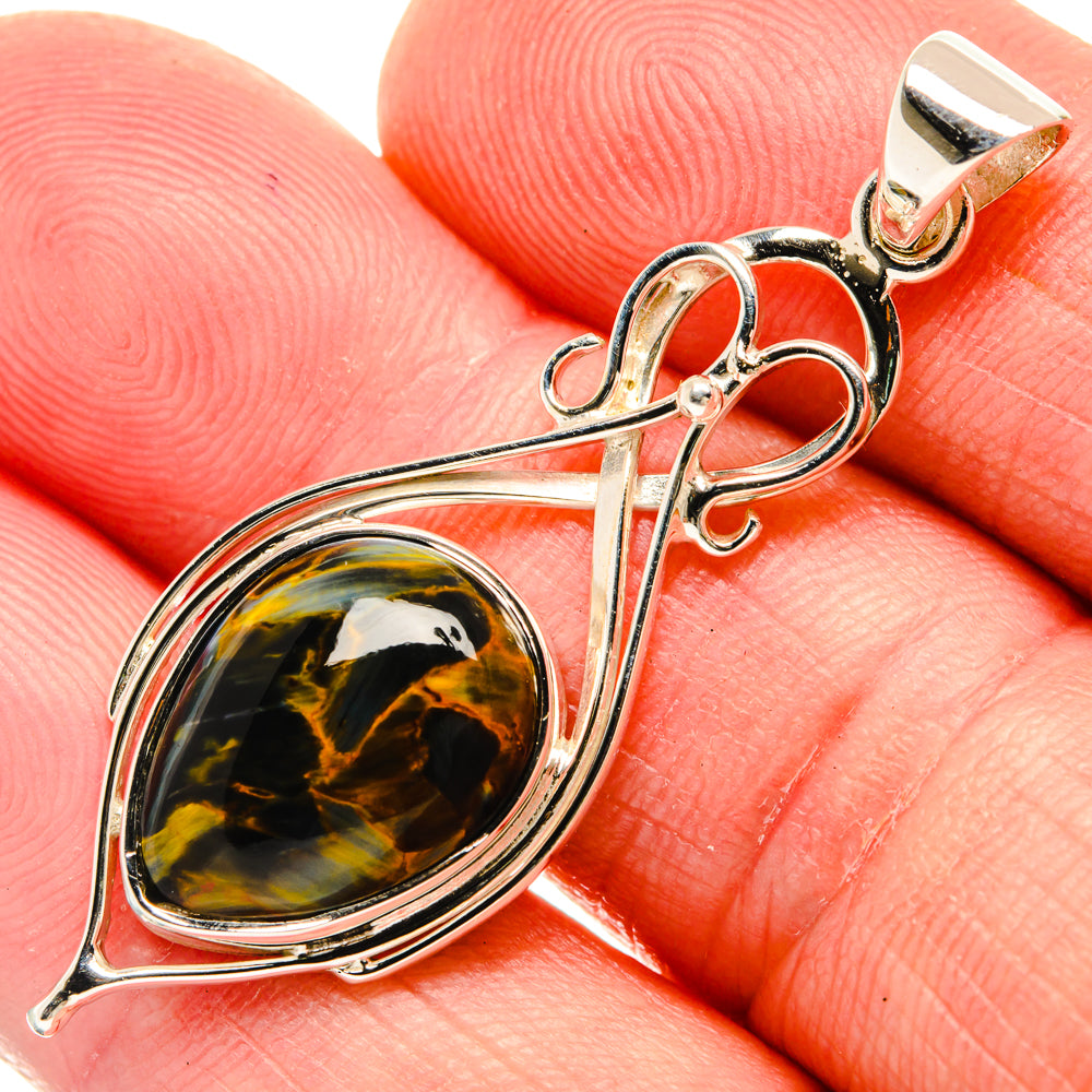 Pietersite Pendants handcrafted by Ana Silver Co - PD27948