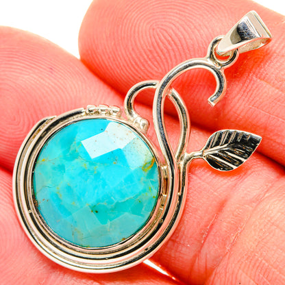 Chrysocolla Pendants handcrafted by Ana Silver Co - PD27949