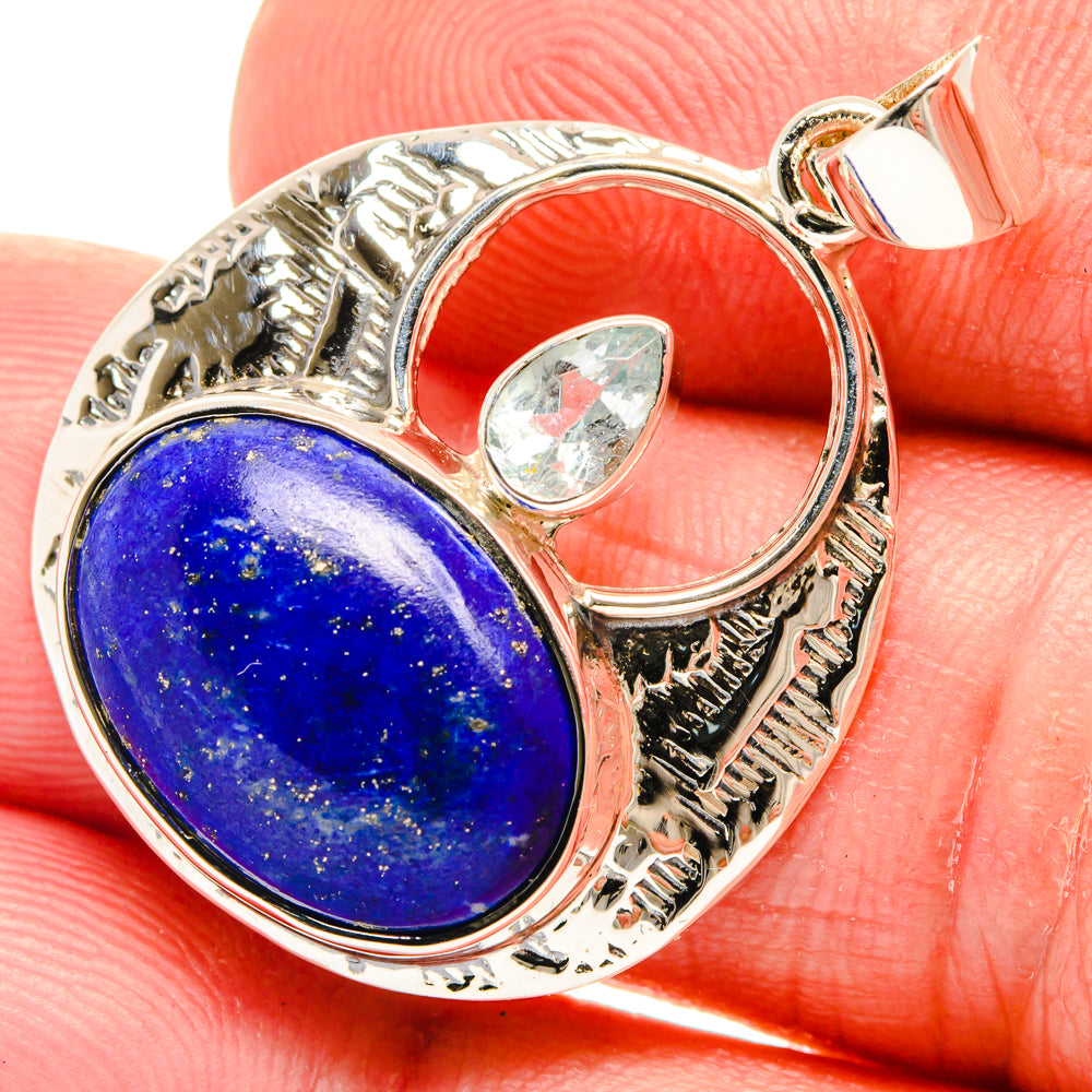 Lapis Lazuli Pendants handcrafted by Ana Silver Co - PD27959