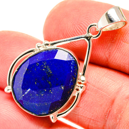 Lapis Lazuli Pendants handcrafted by Ana Silver Co - PD27974