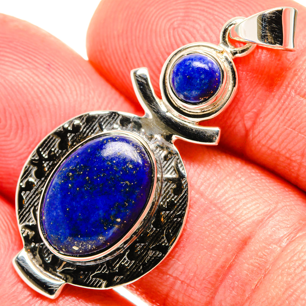 Lapis Lazuli Pendants handcrafted by Ana Silver Co - PD27988