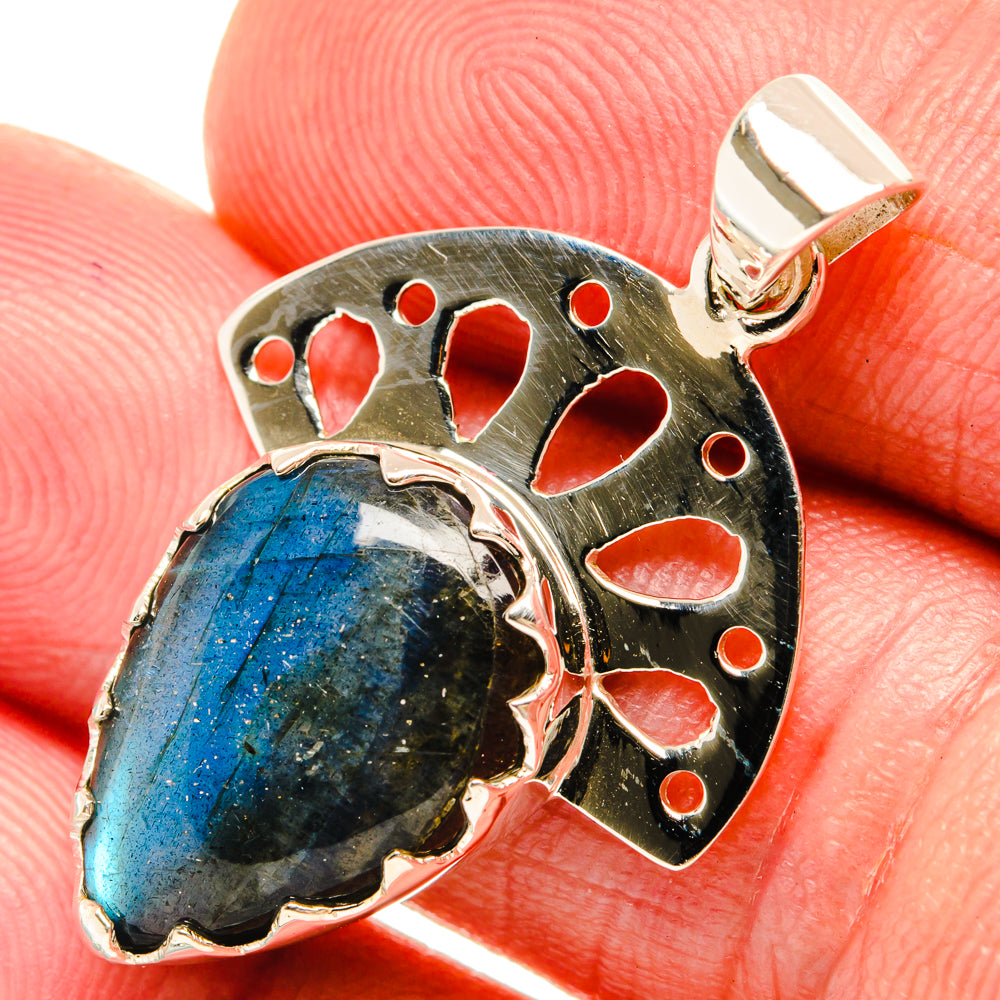 Labradorite Pendants handcrafted by Ana Silver Co - PD27997