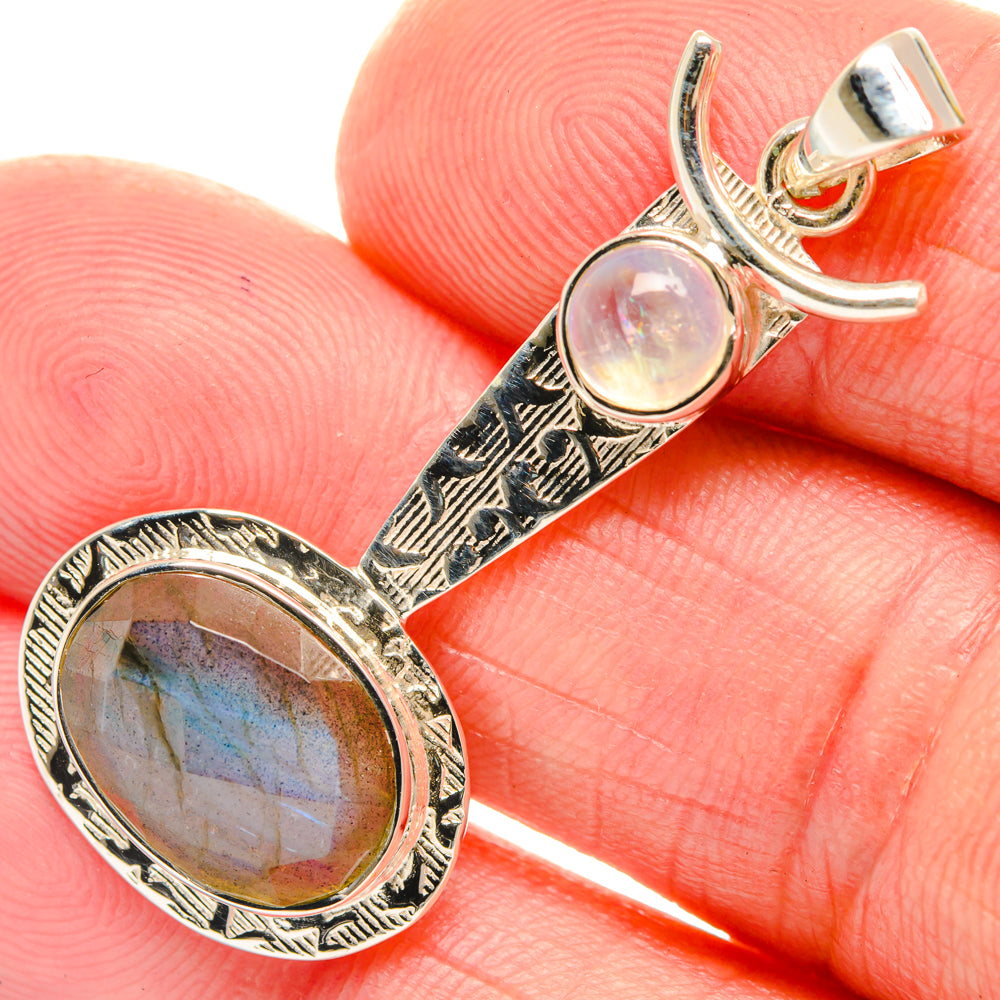 Labradorite Pendants handcrafted by Ana Silver Co - PD28000