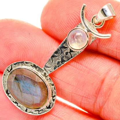 Labradorite Pendants handcrafted by Ana Silver Co - PD28000