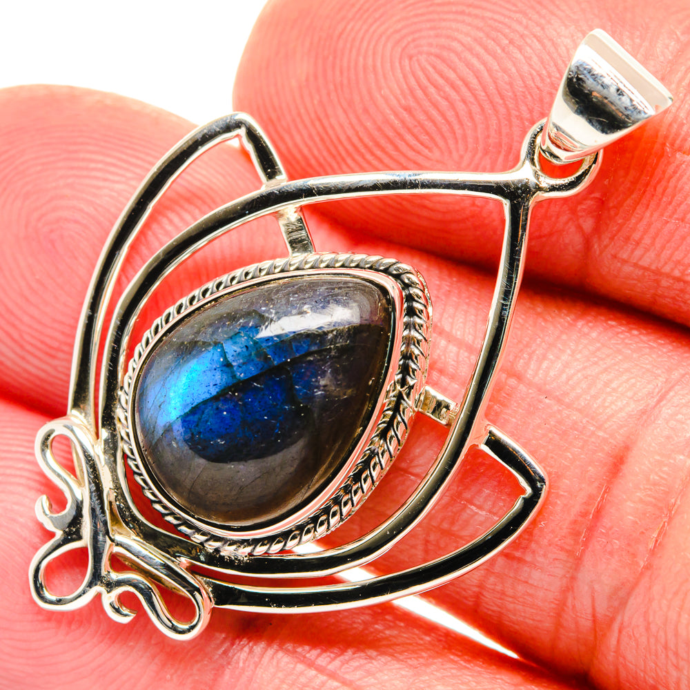 Labradorite Pendants handcrafted by Ana Silver Co - PD28004
