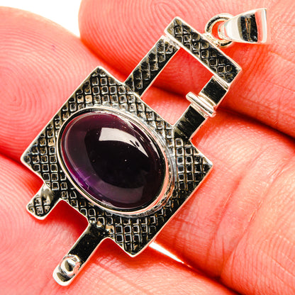 Amethyst Pendants handcrafted by Ana Silver Co - PD28017
