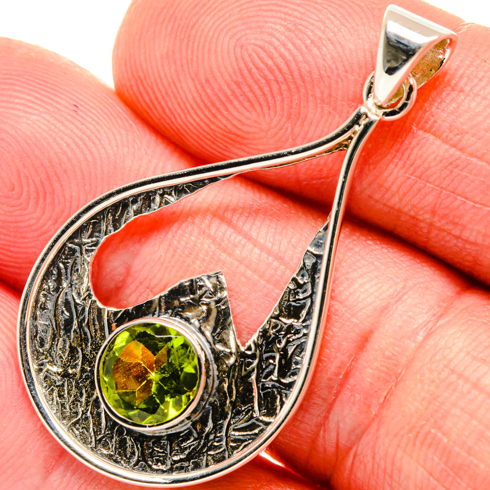 Peridot Pendants handcrafted by Ana Silver Co - PD28018