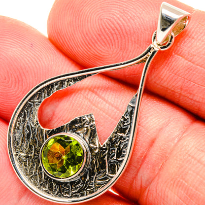 Peridot Pendants handcrafted by Ana Silver Co - PD28018