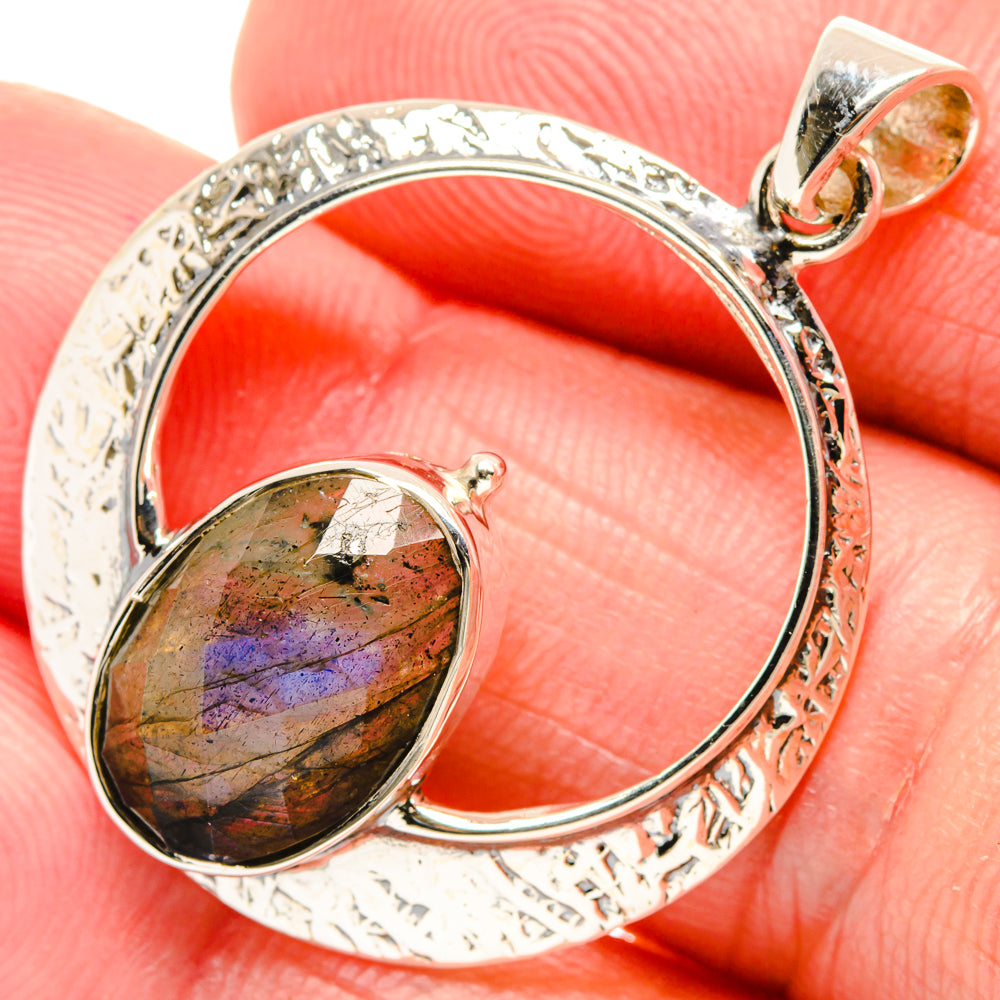 Labradorite Pendants handcrafted by Ana Silver Co - PD28019