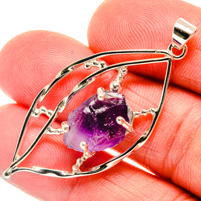 Amethyst Pendants handcrafted by Ana Silver Co - PD28043