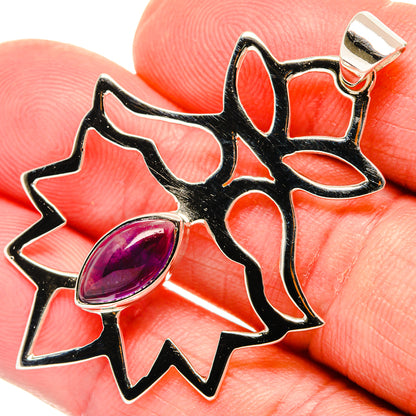 Amethyst Pendants handcrafted by Ana Silver Co - PD28045