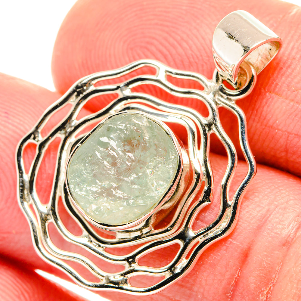 Prehnite Pendants handcrafted by Ana Silver Co - PD28048